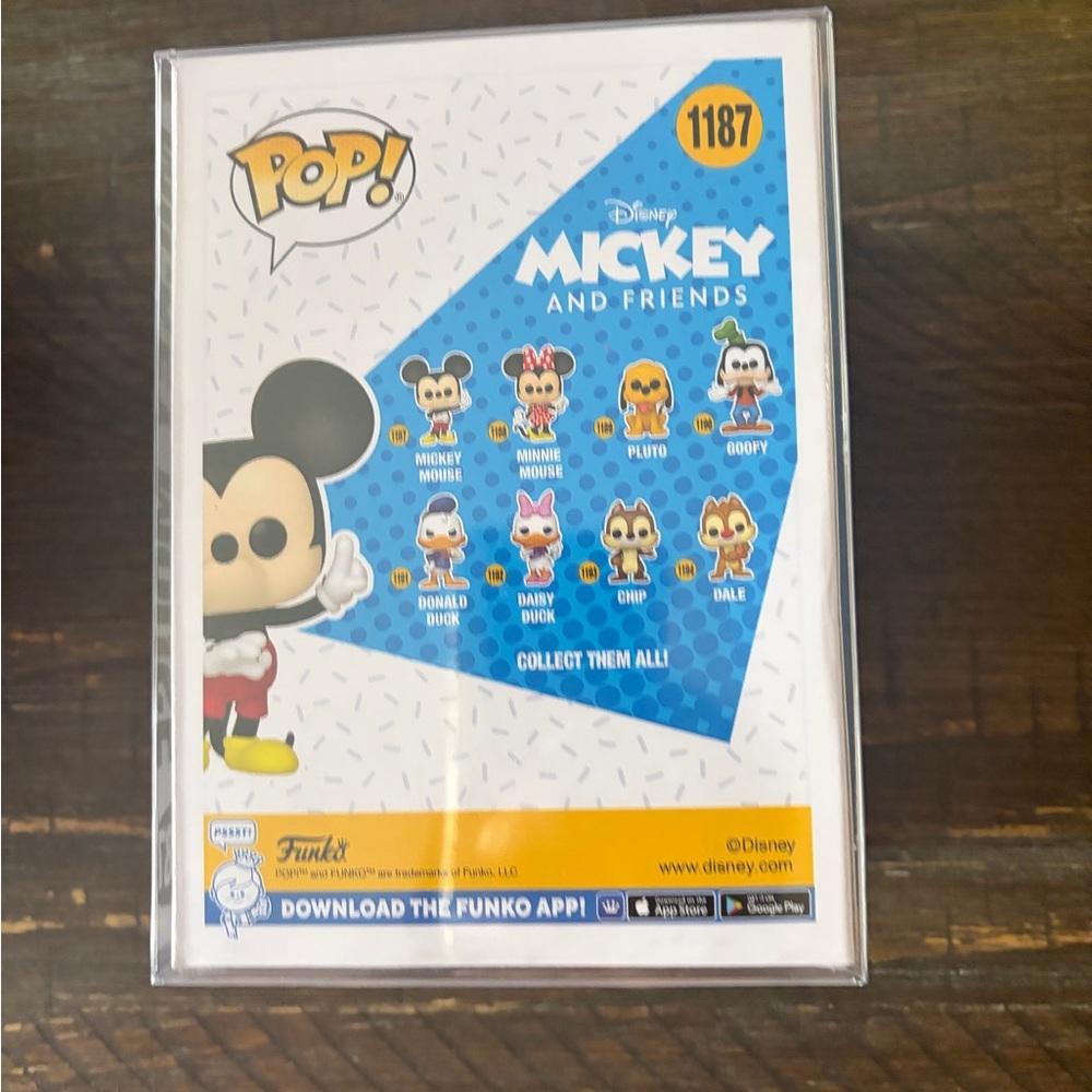 Funko Mickey and Friends Collectible Display Card – Blue, Yellow, Black, Red - Picture 3 of 3